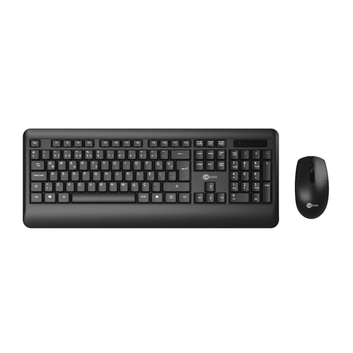 LENOVO LECOO KW202 KABLOSUZ KLAVYE & MOUSE SET SİYAH