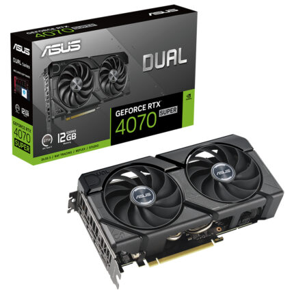 Asus 12GB GEFORCE DUAL-RTX4070S-12G-EVO GDDR6X 192Bit 2505MHz HDMI 3xDP DLSS3