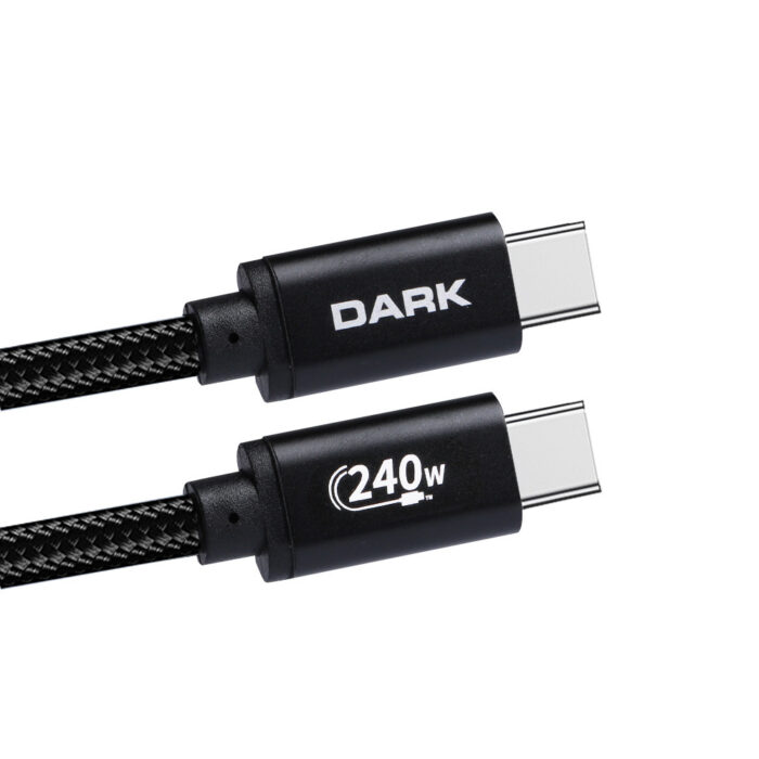 Dark 50cm USB Type-C 240W Ultra Hızlı Şarj Kablosu [DK-CB-USB240PD50]