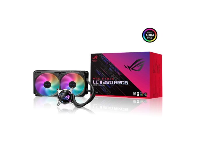 Asus ROG STRIX LC II 280 ARGB V2 AURA SYNC DUAL ROG 140MM Adreslenebilir RGB Fan