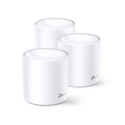 TP-Link Deco X60(3-pack) AX5400 Whole Home Mesh Wi-Fi 6 System (3X)(Menzil Geniş