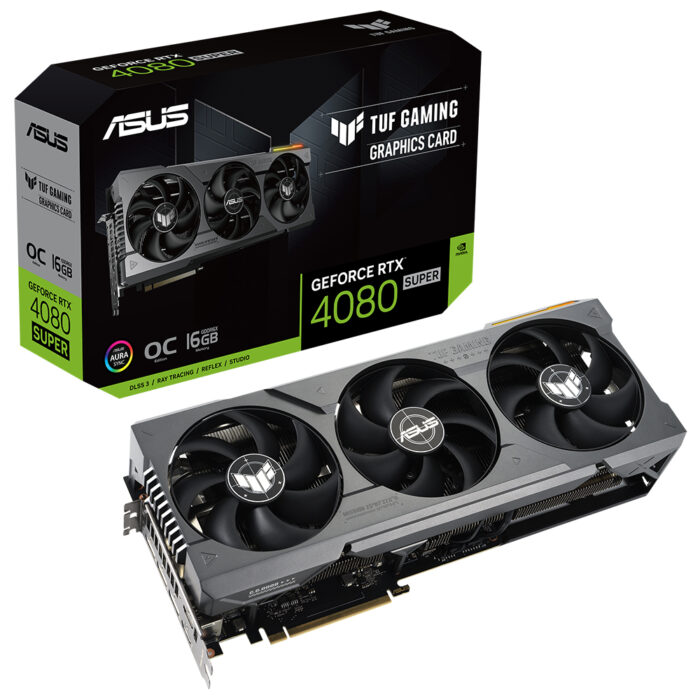 Asus 16GB TUF-RTX4080S-O16G-GAMING GDDR6X 256Bit OC 2xHDMI 3xDP RGB DLSS3