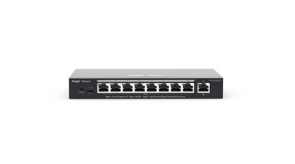 Ruijie Reyee RG-ES209GC-P 8-Port+1Port Uplink 10/100/1000 PoE+(120W) Yön. Switch