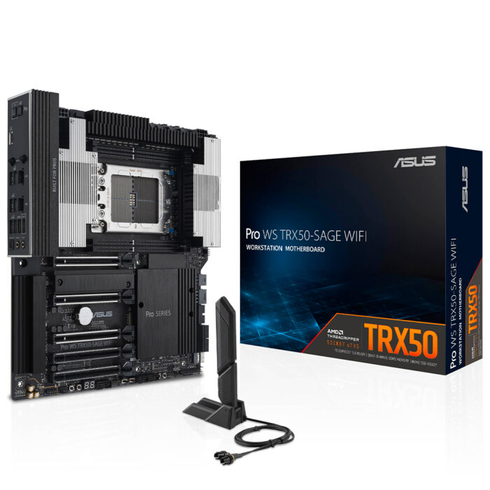 Asus PRO WS TRX50-SAGE WIFI Threadripper PRO TRX50 DDR5 M2 Wifi7 BT Type-C CEB