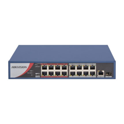 Hikvision DS-3E0318P-E/M(B) 16 Port PoE (130W) 10/100Mbps + 1xGB