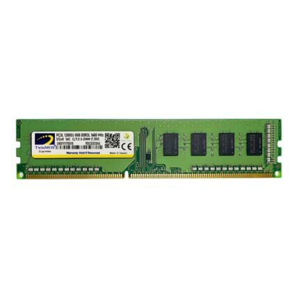 Twinmos 8GB 1600Mhz 1.35V DDR3 Kutulu PC Bellek (MDD3L8GB1600D)