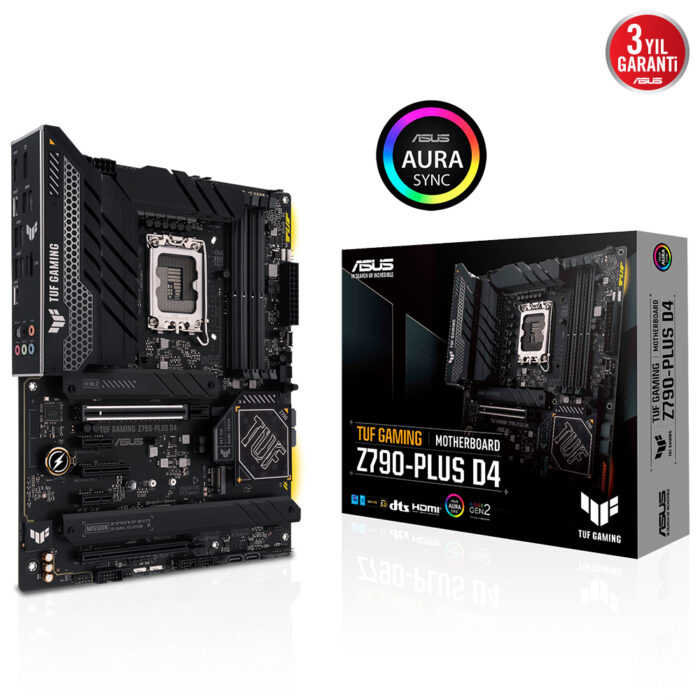 Asus TUF GAMING Z790-PLUS D4 Z790 DDR4 M.2 USB3.2 DP/HDMI/VGA PCI 4.0 1700p Anak