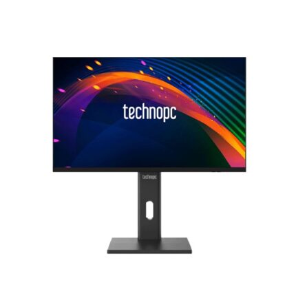 Technopc QG24 [i5-12400] 8GB 512GB SSD 23.8" FHD OB VGA AIO FDos Siyah [006224]