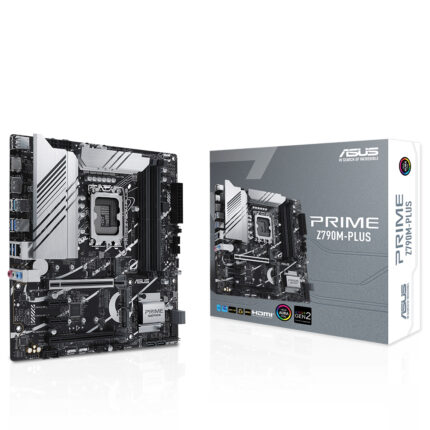 Asus PRIME Z790M-PLUS DDR5 1700P 7200(OC) HDMI DP M2 ATX