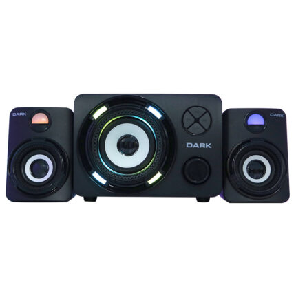 Dark DK-AC-SP214 Total 11W RMS 7 Renk Titreşimli Led 2+1 Multimedia Speaker