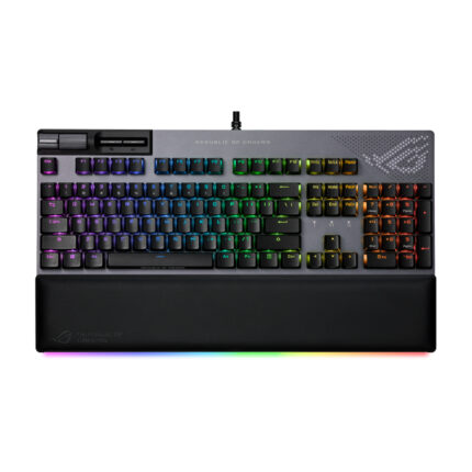 Asus ROG STRIX FLARE II/NX/RD/TR RED RGB Oyuncu Klavyes (MM Kon.USB BilekDayama)