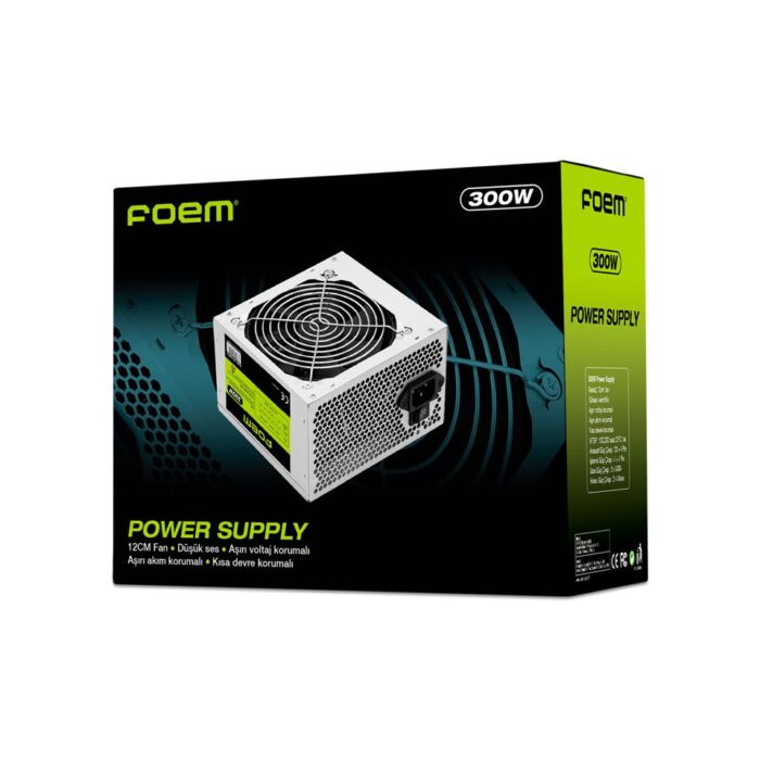 Foem 300W 12cm Fan Power Supply [FPS-G30F12]