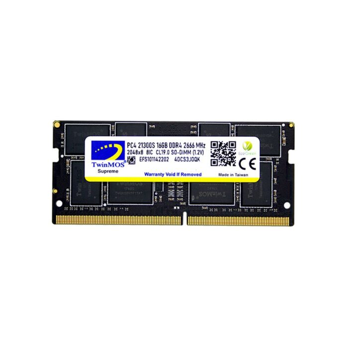 TwinMOS 16GB 2666MHz DDR4 SO-DIMM Ram (MDD416GB2666N)