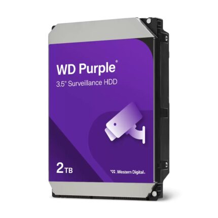 WD 2TB Purple 3.5" Sata3 5400Rpm 64MB 7/24 Güvenlik Hdd [WD23PURZ)