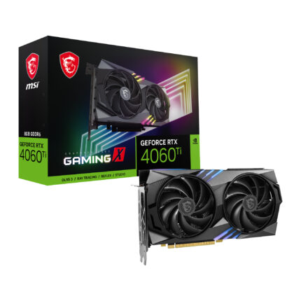 MSI 8GB GEFORCE RTX 4060 TI GAMING X 8G GDDR6 [128Bit] PCIE 4.0 HDMI 3xDP