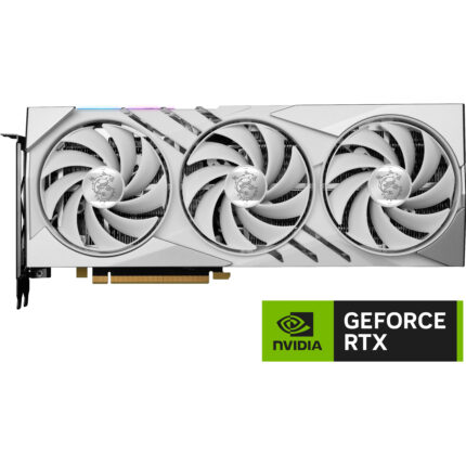 MSI 16GB GEFORCE RTX 4060 TI GAMING X SLIM WHITE 16G GDDR6 128Bit PCIE 4 HDMI DP