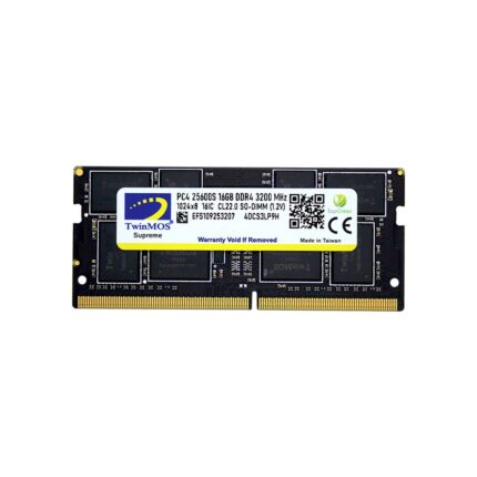 Twinmos Sodimm 16GB 3200Mhz DDR4 Kutulu Notebook Bellek (MDD416GB3200N)