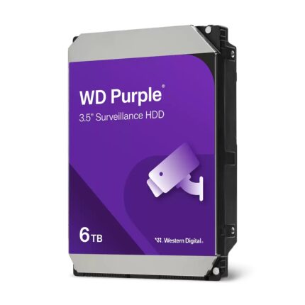 WD 6TB Purple 3.5" Sata3 5640Rpm 128MB 7/24 Güvenlik Hdd [WD64PURZ]