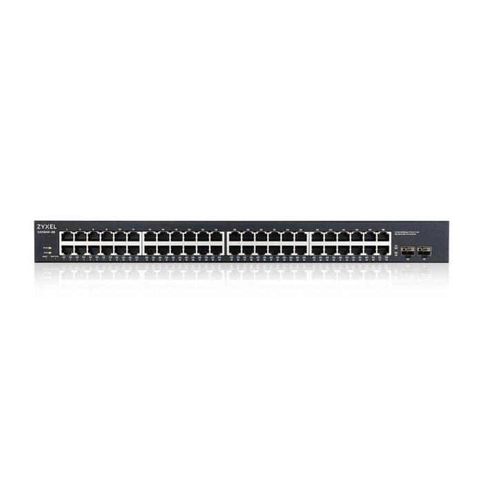 Zyxel 48Port GS1900-48-EU0102F Gigabit + 2Port SFP L2 Yönetilebilir Switch