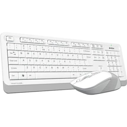 A4 Tech FG1010 Kablosuz Beyaz Q Klavye Mouse Set