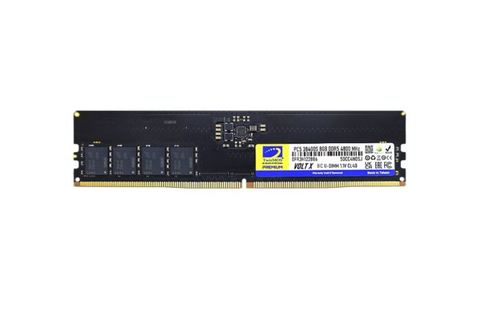 TwinMOS 8GB 4800MHz DDR5 U-DIMM CL46 Ram (TMD58GB4800U40)