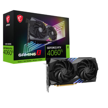 MSI 16GB GEFORCE RTX 4060 TI GAMING X 16G GDDR6 128Bit PCIE 4.0 HDMI 3xDP