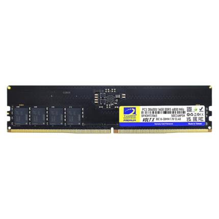 Twinmos 16GB 4800Mhz DDR5 Kutulu PC Bellek (TMD516GB4800U40)