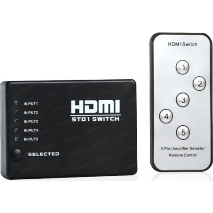 Dark DK-HD-SW4X1 FHD 4 Giriş 1 Çıkışlı Uzaktan Kuman. HDMI Switch (Seçici)