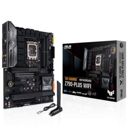 Asus TUF GAMING Z790-PLUS WIFI 1700 DDR5 7200(OC) HDMI DP VGA M.2 RGB W6E BT ATX