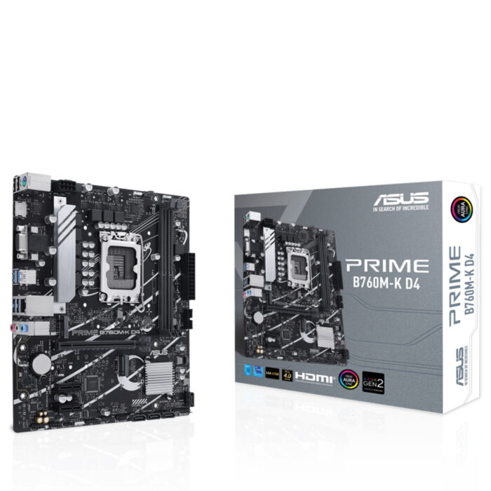 Asus PRIME B760M-K D4  B760 DDR4 M.2  HDMI/VGA  PCI 4.0 1700p Anakart