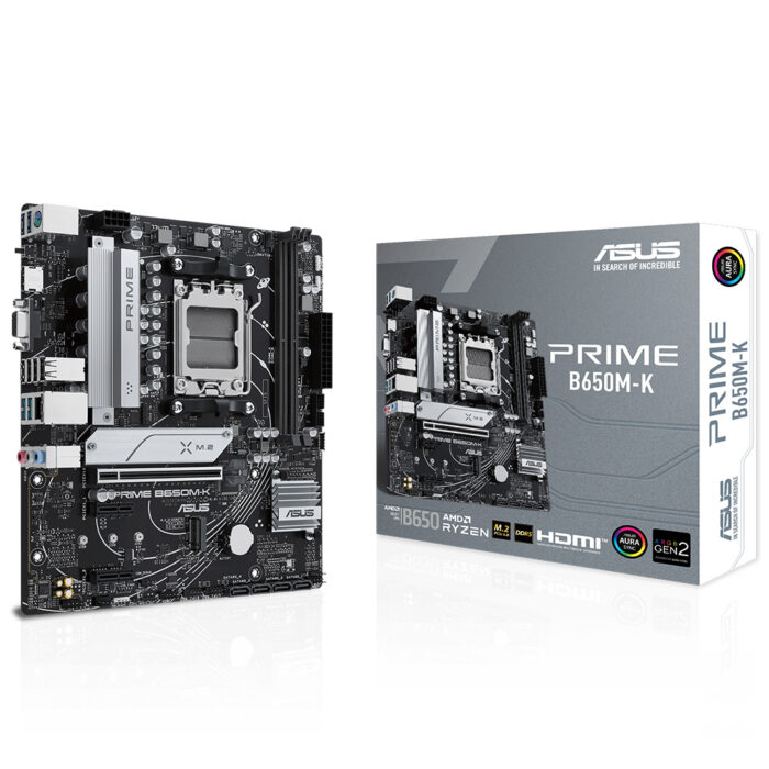 Asus PRIME B650M-K AM5 DDR5 6400(OC) HDMI VGA M2 GBit mATX