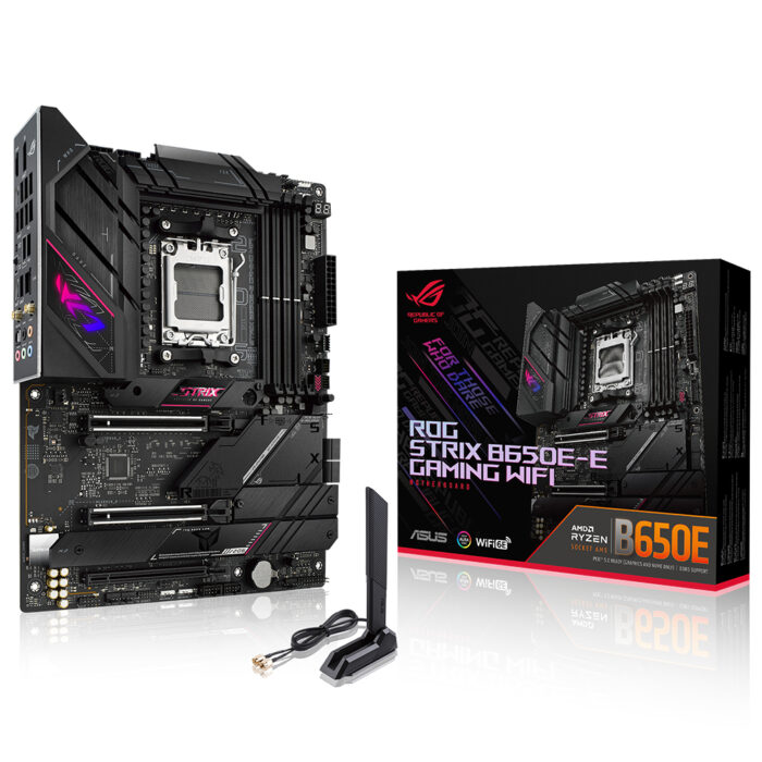 Asus ROG STRIX B650E-E GAMING WIFI AM5 DDR5 6400(OC) HDMI DP M.2 USB3.2 Wifi 6E