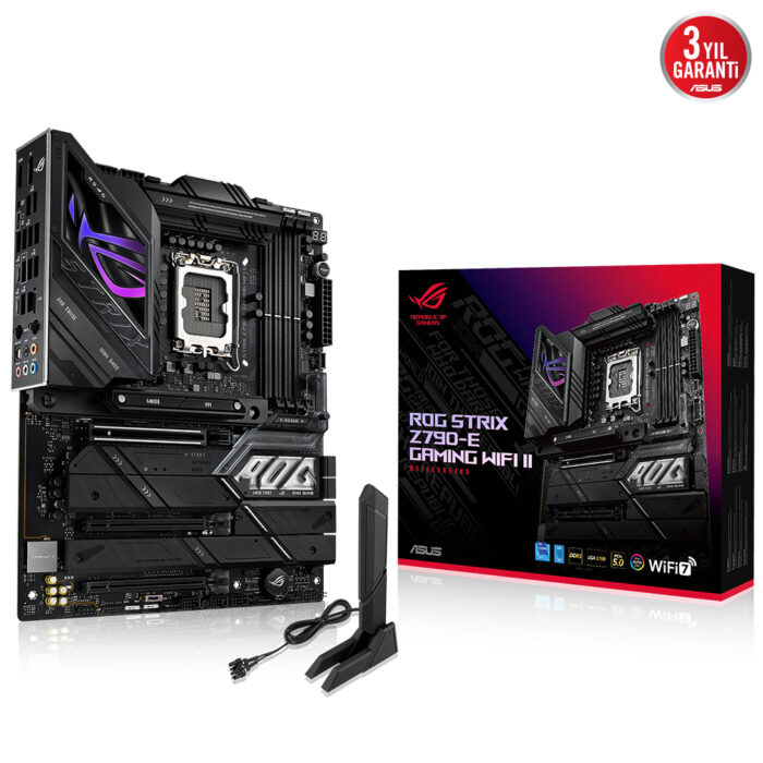 Asus ROG STRIX Z790-E GAMING WIFI II 1700P DDR5 8000(OC) HDMI DP M.2 WIFI 7 ATX