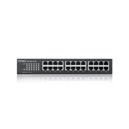 Zyxel 24Port GS1100-24E-EU0103F 10/100/1000 Yönetilemez Switch