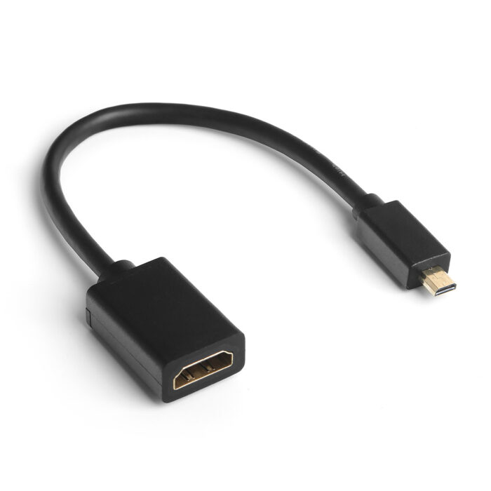 Dark Micro HDMI to HDMI Dişi - Aktif Çevirici [DK-HD-AHDMIXMICRO2]