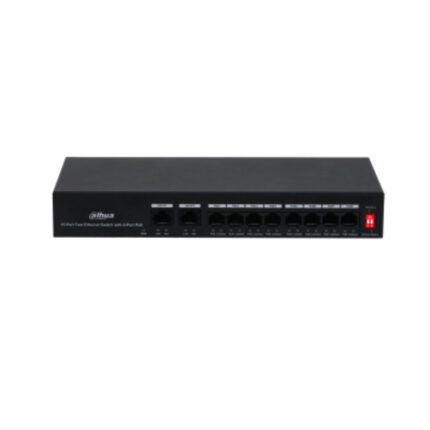 Dahua PFS3010-8ET-65 8 Port PoE (65W) 10/100Mbps + 2FE Uplink Switch