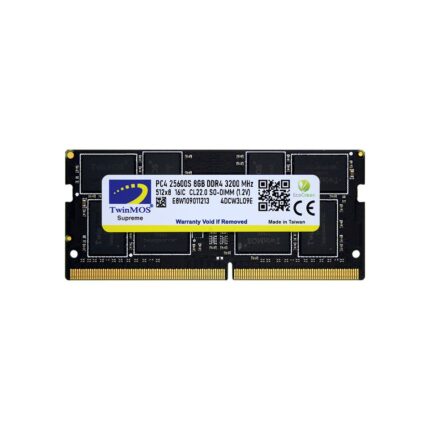 TwinMOS 8GB 3200MHz DDR4 SO-DIMM Ram (MDD48GB3200N)