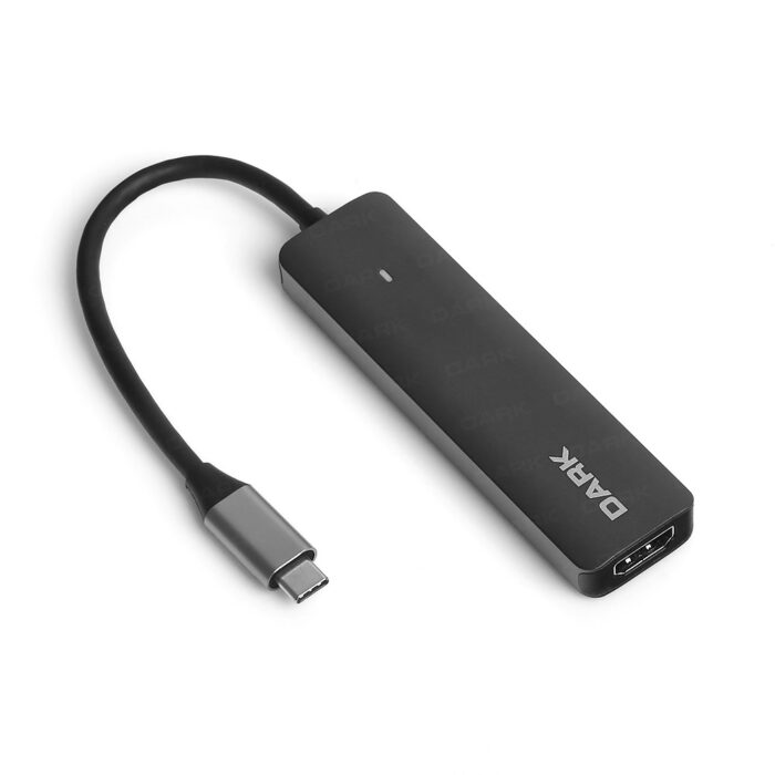 Dark USB 3.1 Gen1 Type-C 5 in 1 HDMI/USB 3.0 2.0/USB-C PD Çevirici [DK-AC-U31X41