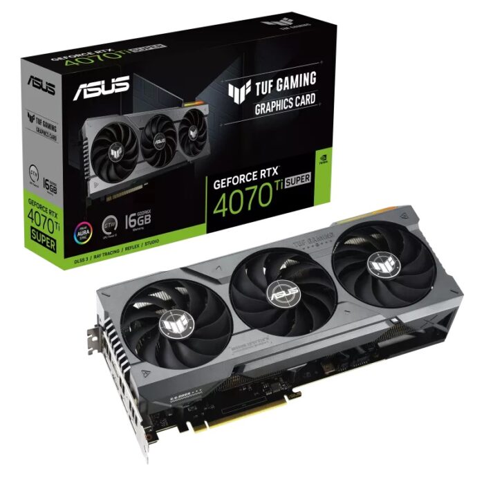 Asus TUF-RTX4070TIS-16G-GAMING 16GB 256Bit GDDR6X DP/HDMI PCI 4.0 Ekran Kar