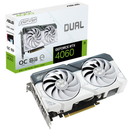 Asus 8GB DUAL-RTX4060-O8G-WHITE GDDR6 128Bit HDMI 3x DP BEYAZ