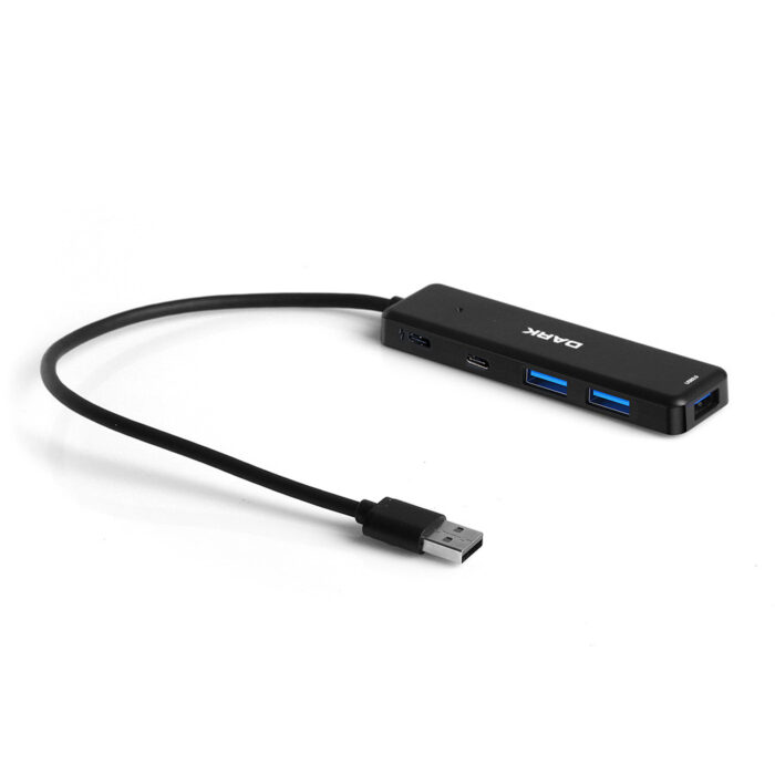 Dark Connect Master X5C USB3.2 to 3xUSB3.0 USB-A/Type-C Hub (DK-AC-USB347)