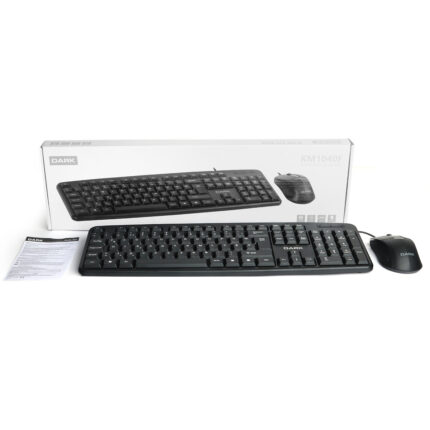 Dark Türkçe F Kablolu Ofis Klavye & Mouse Set [DK AC KM1040F]