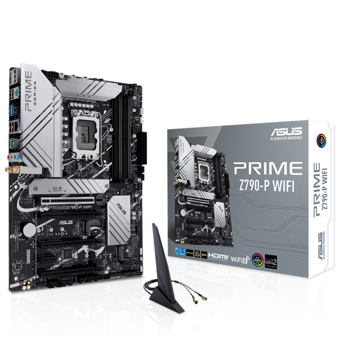 Asus PRIME Z790-P WIFI 1700P DDR5 7200(OC) HDMI DP M.2 WIFI BT RGB GBit ATX