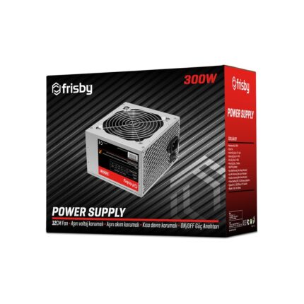 Frisby FR-PW30C12 300W 12Cm Fan Atx Power Supply