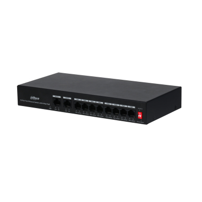 Dahua PFS3010-8ET-65 8xPoe 2xUplink PoE Switch (65W)