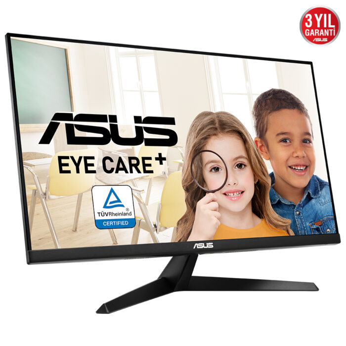 27" Asus VY279HE 1ms 75MHz IPS HDMI VGA Vesa Siyah Monitör