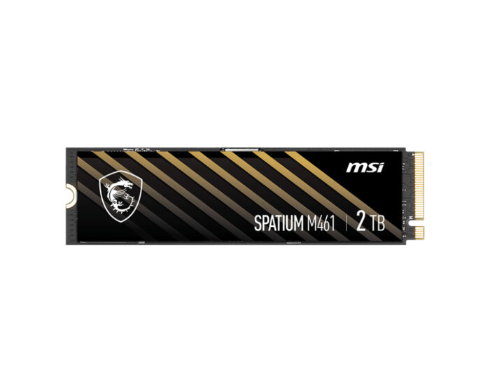 MSI 2TB SPATIUM M461 PCIe 4.0 NVMe M.2 2TB SSD 5000-4200MB/s