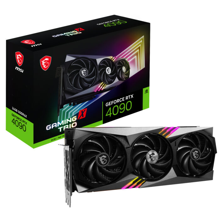 MSI 24GB GEFORCE RTX 4090 GAMING X TRIO 24G GDDR6X [384bit] HDMI 3xDP