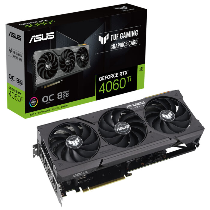 Asus 8GB TUF-RTX4060TI-O8G-GAMING GDDR6 [128Bit] HDMI 3xDP