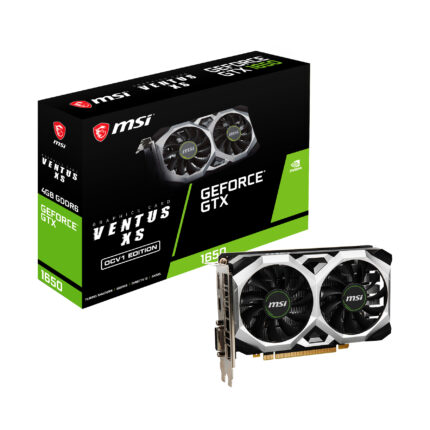 MSI 4GB GEFORCE GTX 1650 D6 VENTUS XS OCV1 GDDR6 (128Bit) HDMI DP DVI